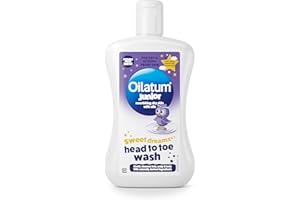 Oilatum Junior Sweet Dreamz Head to Toe Wash, For Dry, Sensitive and Eczema-Prone Skin, Soothing and Hydrating Cleanser for Kids, Dermatologist Recommended for Itchy and Irritated Skin, 1 x 300ml
