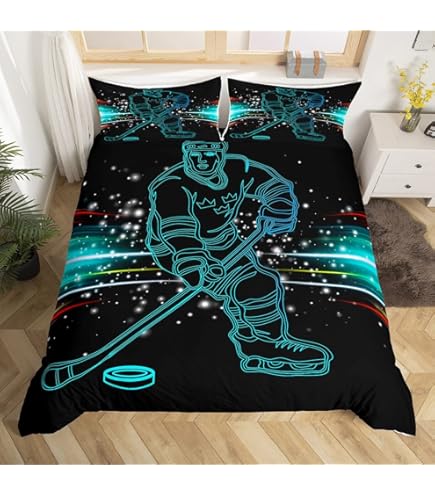 Mathe Formel Bettwäsche Set - Mathematik Equation Bettbezug Mit Kissen Schwarz Grün