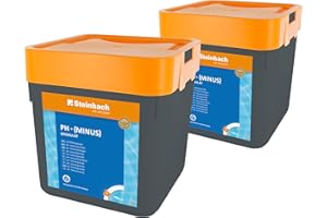 Steinbach Poolpflege pH - (Minus) Granulat, 2X 7,5 kg, Einstellung des pH-Werts, 0753005TD02