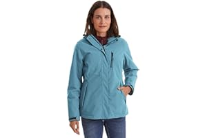 killtec Kobiety Funkcjonalna kurtka zimowa z odpinanym kapturem KOW 140 WMN JCKT, sturmblau, 50, 37411-000