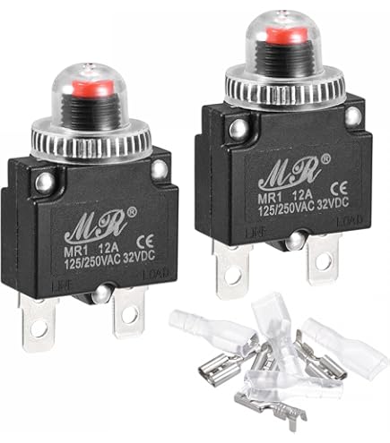 Thermal Switch Circuit Breaker Overload Protector 5A 6A 8A 10A 15A 20A Overload Switch Protector Fuse I447622528 - View #11
