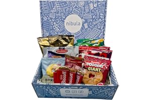 NIBULA Coffee and Biscuits Hamper | Luxury Coffee Lovers Gift with Shortbread, Biscoff & Mocha Sachets