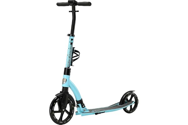 STAR SCOOTER Trottinette enfant et adulte 2 roues pour garcons et filles de 7 - 10 ans | Patinette enfant pliable 205mm roues grande