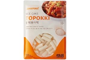 DAE JOO Korean Toppokki, Tteokbokki, Rice cake, Reiskuchen, 500g, Vegan & Glutenfree, Original aus Korea