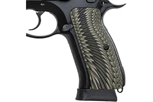 Guuun G10 CZ Grips for CZ 75 Full Size SP-01, Sunburst Texture