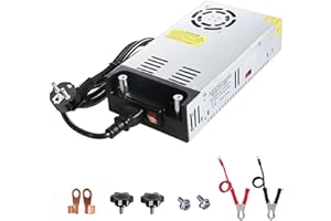 NUOFUWEI DC 12V 50A 600W Alimentation Transformateur 220V CA à 12V CC Convertisseur Alimentation 12V 50A 600W pour Driver LED Moteur Pompe Caméra Sécurité CCTV Voiture Stéréo Imprimante 3D autres appareils 12V