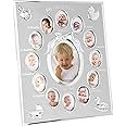 Lesser & Pavey My First Year Frame in Silver, Holding 13 photo's, L25cm x H30cm