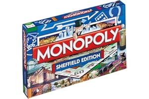 WINNING MOVES Winning Move Sheffield Monopoly Board Game