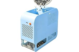 Fågelfoder blåsmaskin elektrisk papegoja blåst separator | USB-plug-in fågelmatning skal blåsmaskin för gård snabbskalning ko