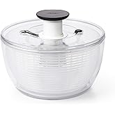 OXO - Small Salad Centrifuge with Good Grips Strainer and Lid for Washing and Drying Salad and Herbs