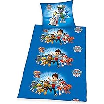 Parure Letto Paw Patrol Per Neonati | Copripiumino 100x135cm + Federa 40x60cm In Cotone - Foto 9