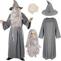 Veste Rinascimentale Costume Mago Stregone Uomo Per Halloween - Abito Con Cappuccio, Gilet Rinascimentale, Per Cosplay E Feste Costume Da Cavaliere Per Uomo - 11