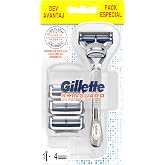 Gillette Skinguard Tıraş Makinesi Plus 4'l&uuml; Yedek Tıraş Bı&ccedil;ağı
