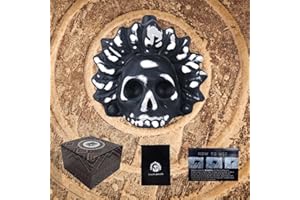 Rppiup Silbato azteca, azteca, silbato azteca, silbato azteca gritando, silbato de guerra azteca, silbato azteca, silbato de cráneo azteca, silbato de sonido azteca, para Halloween Día de los Muertos