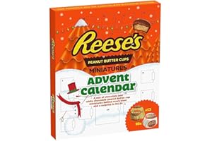 Reese's Advent Calendar 250g | Christmas 2018 Edition | Reeces Peanut Butter Cups | Milk and White Chocolate | Great Present