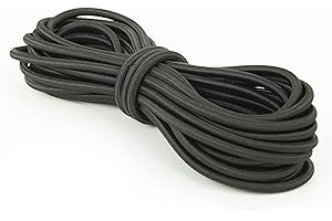 SHELVER Premium Quality Bungee Cords - 4mm, 5mm, 6mm, 8mm Options – Bungee Rope, Shock Cord, Elastic Rope
