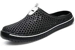 SAGUARO Clogs Pantoletten für Damen Sommer Hausschuhe Herren Aero I