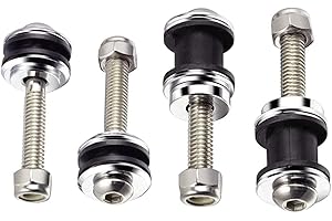 SaferCCTV 4-Punkt-Motorrad-Sissy-Bargepäckträger Docking-Hardware-Kit kompatibel mit 883 1200 2004-2017