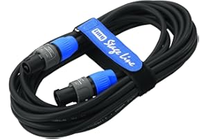 MONACOR Img Stage Line MSC-510/SW Lautsprecherkabel 10m schwarz