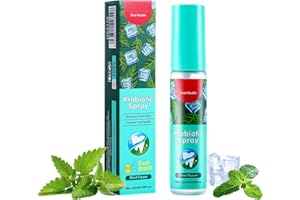 HOUSN Minze Mundspray,20MLErfrischungsspray, Mundspray mit Fruchtgeschmack,Gegen Mundgeruch Und Karies, Mundspray zum Schutz vor Mundgeruch, Hält den Atem Frisch