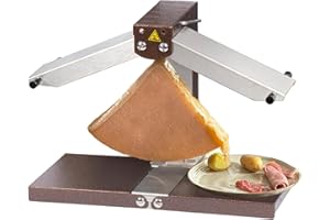 LOUIS TELLIER Bron Coucke RACLETTE ELECTRICA, 1000W, Acero Inoxidable, tradicional para grandes grupos y restaurantes