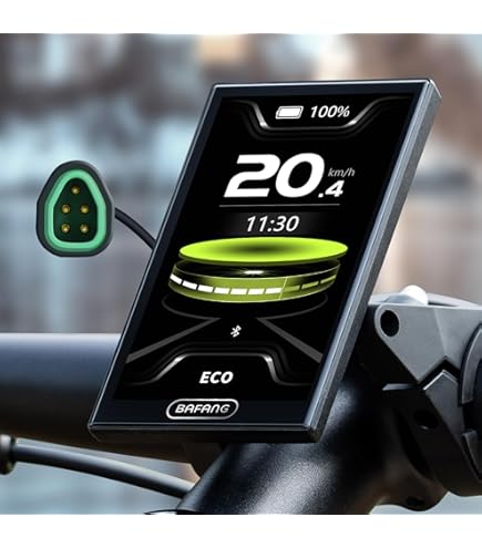 windmeile | SW102 display, compatibel met Bafang BBS01 BBS02 BBSHD, 33 mm display, OLED, boordcomputer, e-bike, elektrische fiets, pedelec windmeile | SW102 display, compatibel met Bafang BBS01 BBS02 BBSHD, 33 mm display, OLED, boordcomputer, e-bike, elektrische fiets, pedelec