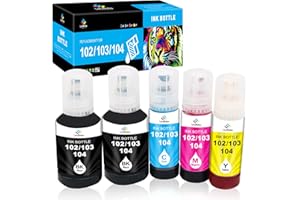 LeciRoba E-104 do Epson 104 103 102 Ecotank Multipack use with ET-2710 ET-2711 ET-2712 ET-2714 ET-2715 ET-2720 ET-2721 ET-2726 ET-2810 ET-2810 ET-2721 815 E T-2820 ET-2821 ET-2825 ET-2826 ET-4700