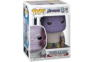 Funko Pop! Marvel: Endgame - Casual Thanos with Gauntlet - Avengers Endgame - Figura de Vinilo Coleccionable - Idea de Regalo- Mercancia Oficial - Juguetes para Niños y Adultos - Movies Fans