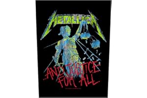 UNKNOWN Unbekannt Metallica - And Justice For All [Backpatch] Metallica Back Patch.