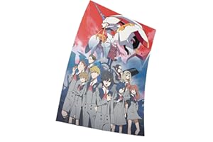 ASHER Póster de Darling in The Franxx Anime de 15 x 23 pulgadas (38 x 58 cm) (380 x 580 mm)
