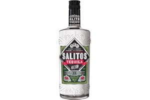 ‎SALITOS SALITOS Tequila Silver 0,7l - 38% Vol. klarer Premium-Tequila mit milder Süße & leichter Frische - ideal für Shots, Cocktails & Partynächte – Mexikanisches Lebensgefühl in jeder Flasche