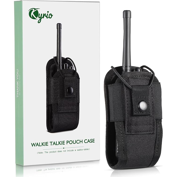Gift-Qiilu Pochette Radio Pochette De Sac De Support De Ceinture En Nylon Portable Pour Talkie