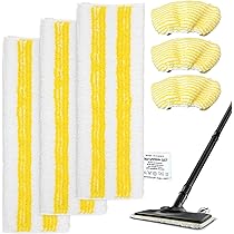 Easyfix Bonnette Nettoyeur Karcher Lot De 4 Bonnettes Microfibre Pour Nettoyeur Vapeur Karcher (EasyFix SC1-SC5) Bonnette Karcher Soldes Karcher Sc3