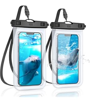 2x Wasserdichte Taschen IPX8 - Für Strand & Wassersport