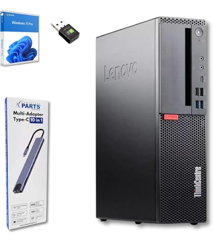 Lenovo ThinkCentre M920q Tiny Mini PC Desktop Computer, Intel i5