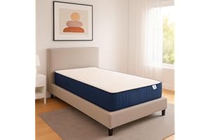 Baldiflex Materasso Memory 20 cm, Singolo 80x190 cm, RelaxOne 20, Ortopedico e Ergonomico, Anallergico e Antibatterico, 100% Made in Italy