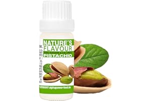 ALPHAPOWER FOOD Flavour Drops PISTAZIE, Flavdrops I 100% naturalny aromat spożywczy I Krople smakowe bez kalorii i cukru I aromaty pieczenia, smak wody, twaróg