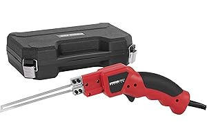 STREND PRO Taglierino per polistirolo a filo caldo, 150mm coltello caldo,regolatore di temperatura, Taglierina electricca per polistirolo, isolamento, PVC, schiuma