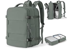 SZSYCN Travel Backpack Ryanair Cabin Bags 40x20x25 Underseat Carry-ons Bag,Easyjet Cabin Bag 45x36x20 Casual Backpack,Hiking Daypack Fit 17 inch Laptop Compartment for School with USB Charging Port