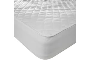 Hometex Quilted Fitted Mattress Protector - 4ft (Small Double)