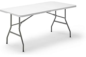 KG KITGARDEN KitGarden Table Pliante Multifonctions 152x70x74 cm Blanc