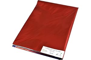 PACK-IN CENTER SRL Buste regalo METAL TINTA UNITA, senza Striscia Adesiva, Colori Assortiti, Dimensione cm 50x67 - Pezzi 20