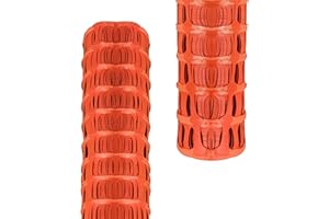 PDL HEAVY DUTY ORANGE PLASTIC BARRIER FENCING SAFETY MESH FENCE NETTING NET HEAVY DUTY 5.5Kg SUPER STRONG QUALITY MESH FENCE (10m)