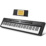 Donner Pianoforte Digitale, 88 Tasti Pesati, Pianoforte Elettrico Portatile con Pedale di Sustain, Tocco di Vero Pianoforte, 