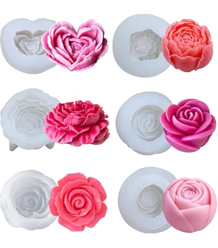 3D Bloem Siliconen Zeep Schimmel Kaars Mallen Cake