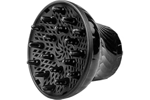 Elsrantor Diffusore Capelli Ricci, Diffusore Phon Universale, Diffusore per Capelli, Diffusore Asciugacapelli, Universale dei Capelli Diffusore, per Capelli per Acconciature Ricci e Mossi