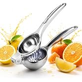 SOGUD Limon Sıkacağı Paslanmaz &Ccedil;elik - Manuel Narenciye Presi - Portakal Mandalina İ&ccedil;in El Tipi Meyve Suyu Aparatı - Dayanıkl