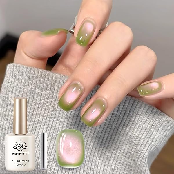Aurora Abalone Muschel-Nagelpailletten – 3D Holografische Scheiben In Weiß, Lila, Rosa