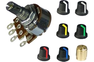 LAPP MOBILITY Potentiometer Stereo linear 1K | 2,2K | 5K | 10K | 22K | 50K | 100K | 220K | 500K | Drehregler Poti Ösen (10K)