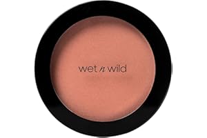 LIP SMACKER Wet n Wild - Color Icon Blush - Polvo Iluminador Prensado Suave y Aterciopelado - Color Duradero y Modulable, con Efecto Natural - Fórmula con Aceite de Jojoba - Vegano - Mellow Wine - 1 Unidad